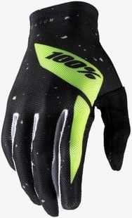 Рукавички Ride 100% CELIUM Gloves [Black/Fluo Yellow] 10023-324-12 фото