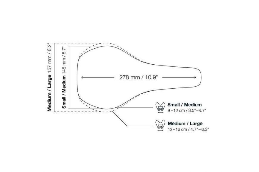 Сідло Ergon SM E-Mountain Sport Men stealth 440 110 15 фото
