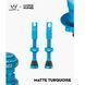 Ніпелі Peaty's x Chris King Tubeless Valves, 42mm, Turquoise PTV2-42-TRQ-12 фото 2