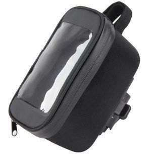Сумка на раму Green Cycle Phone Hard Bag чорна BIB-48-84 фото